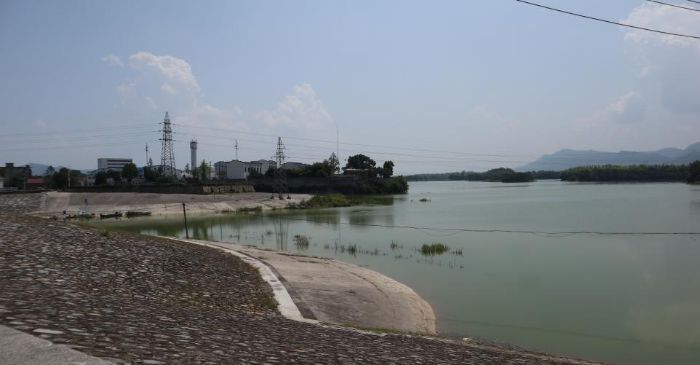 陆水水坝实景图 宋天浩摄